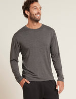 Men's Long Sleeve Crew Neck T-Shirt
